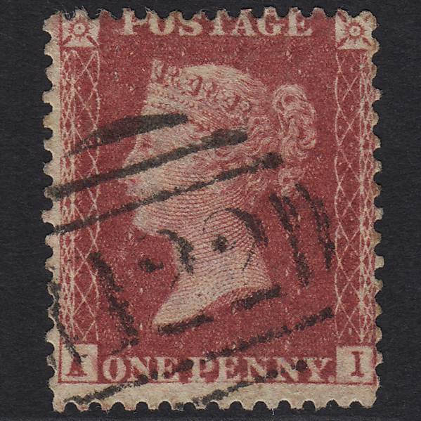 GB QV 1857 1d (Plate 60) SG40-C10(1) AI GU Bridgnorth 122 Missing Imprimatur