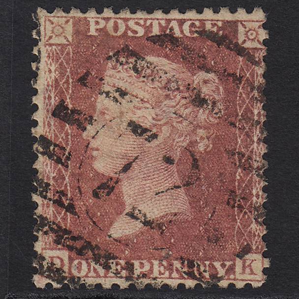 GB QV 1857 1d Rose-red (Plate 67) SG40-C10(1) DK GU London D&S 72