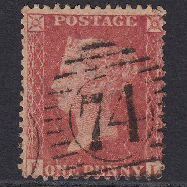 GB QV 1857 1d Rose-red (Plate 47) SG40-C10(1) FL GU London D&S 74