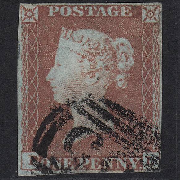 QV 1841 1d Red-brown (Plate 79) SG8-B1(1) PL GU 4M Imperf