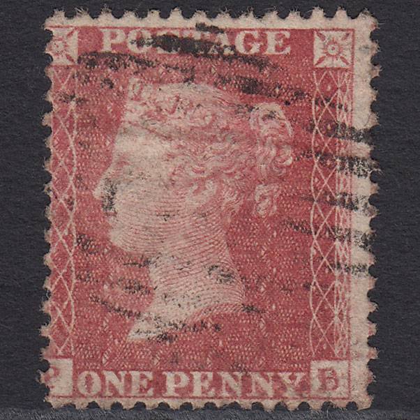 GB QV 1857 1d Rose-red (Plate 59) SG40-C10(1) PB GU