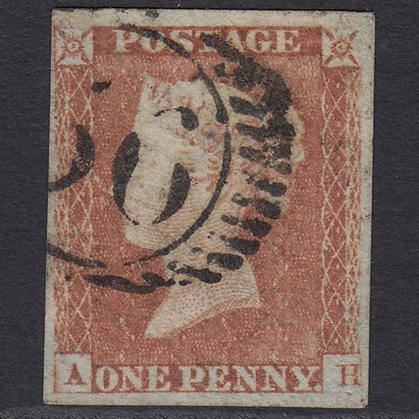 GB QV 1841 1d (Plate 81) SG8-B1(1) AH GU Missing Imprimatur 4M London D&S