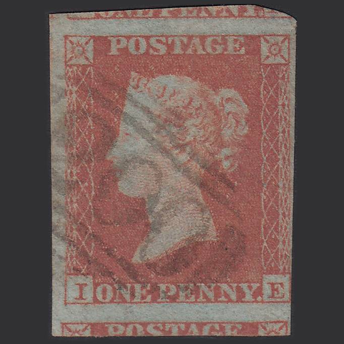 GB QV 1841 1d (Plate 146) SG8-B2(1) IE FU Christchurch 200 Huge Stamp