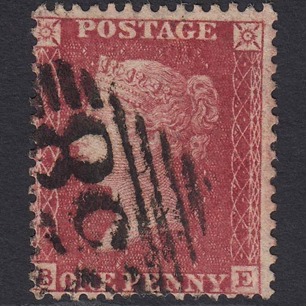 GB QV 1857 1d Rose-red (Plate 59) SG40-C10(1) BE GU Keady 258