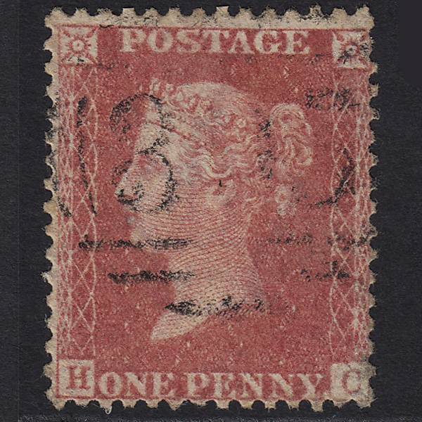 GB QV 1857 1d Rose-red (Plate 68) SG40-C10(1) HC FU