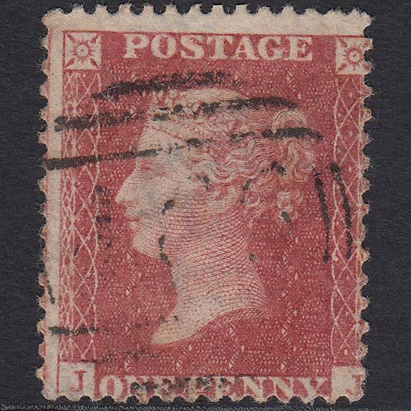 GB QV 1857 1d Pl 56 SG40-C10(1) JJ FU Missing Imprimatur Liverpool 466