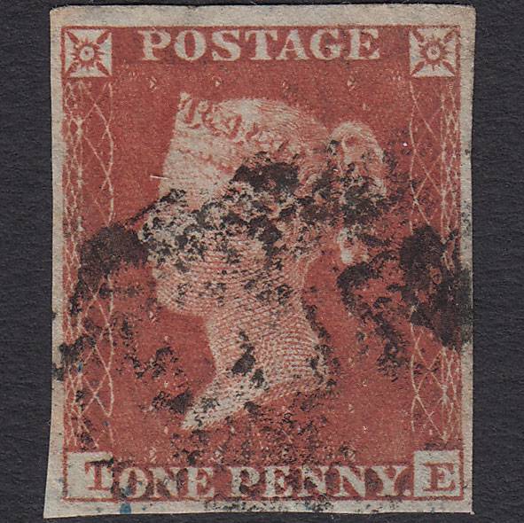 GB QV 1841 1d Red-brown (Plate 150) SG8-B2(1) TE GU 4 Good Margins