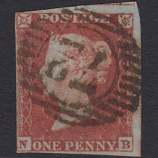 GB QV 1841 1d Red-brown (Plate 150) SG8-B2(1) NB FU nr 4M London D&S 72