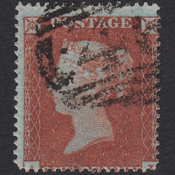 GB QV 1854 1d Red-Brown SG17-C1(1) A? GU