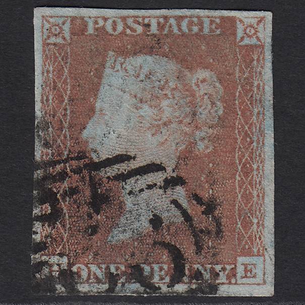 GB QV 1841 1d Red-brown (Plate 71) SG8-B1(1) HE GU 4M Imperf
