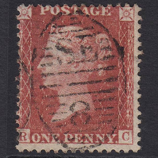 GB QV 1857 1d Rose-red (Plate 66) SG40-C10(1) RC FU London D&S SE8