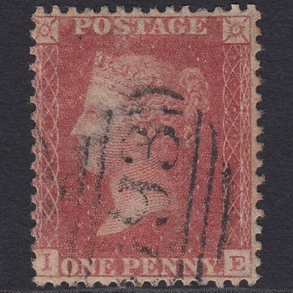 GB QV 1857 1d Rose-red (Plate 52) SG40-C10(1) IE GU