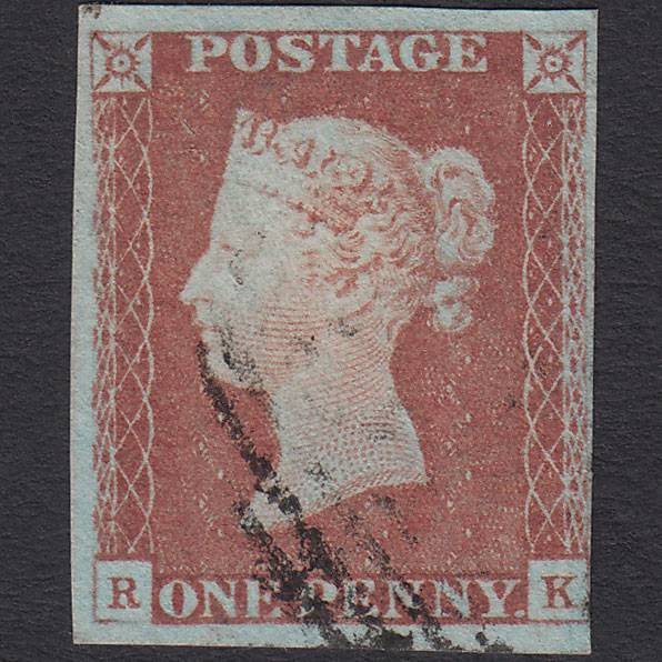 GB QV 1841 1d Red-brown (Plate 68) SG8-B1(1) RK FU nr 4M Light Cancel