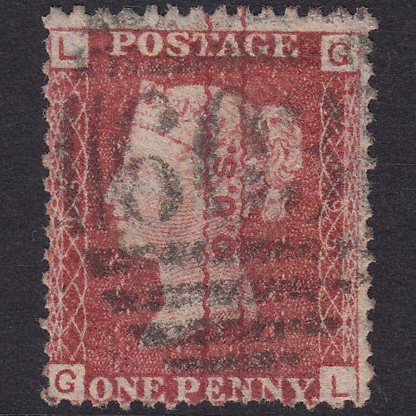 GB QV 1864 1d Plate 95 O. U. S. Overprint SGPP223 GL GU Oxford 603