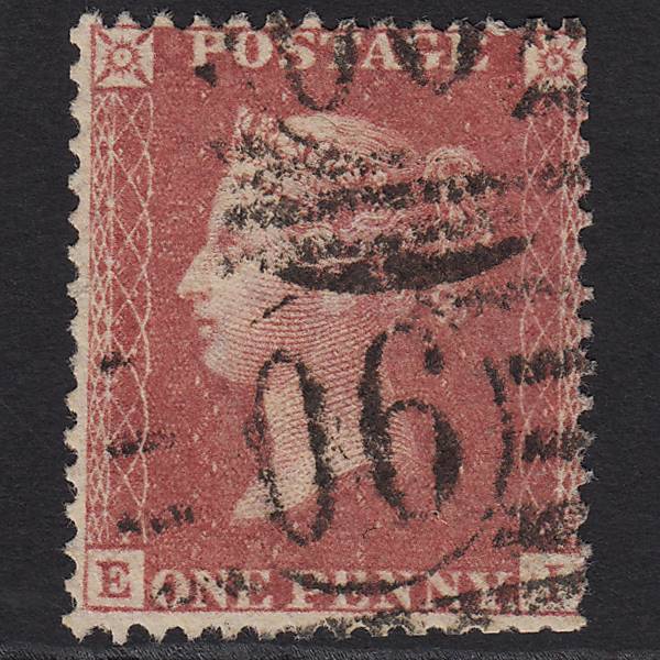 GB QV 1857 1d Rose-red (Plate 47) SG40-C10(1) EI GU London D&S 90