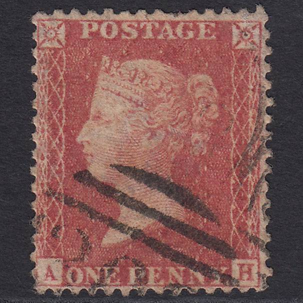 GB QV 1857 1d Rose-red (Plate 44) SG40-C10(1) AH GU Missing Imprimatur