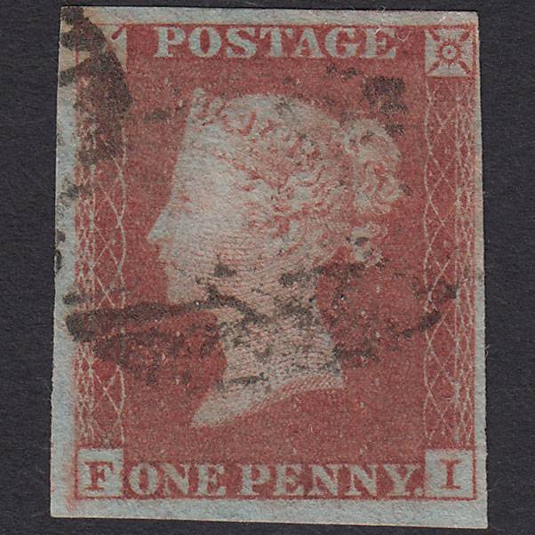 GB QV 1841 1d Red-brown (Plate 150) SG8-B2(1) FI GU 4 Margins