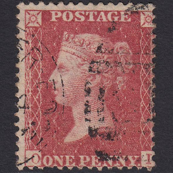 GB QV 1857 1d Rose-red (Plate 47) SG40-C10(1) OI GU