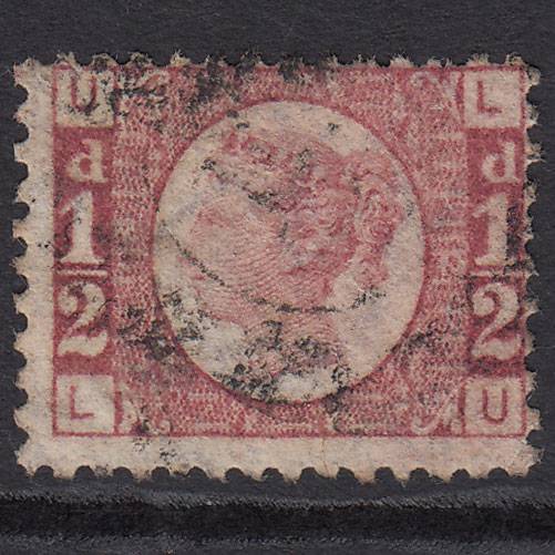 GB QV 1870 1/2d Rose-red SG48-G4 LU GU