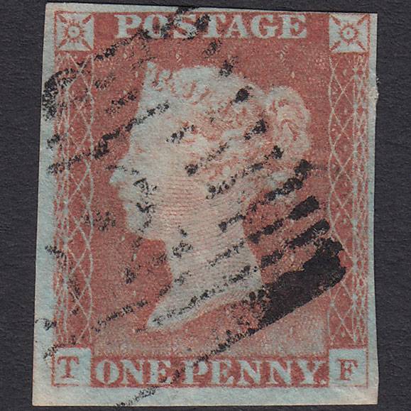 GB QV 1841 1d Pale Red-brown (Plate 71) SG9-B1(3) TF GU nr 4M Scotland