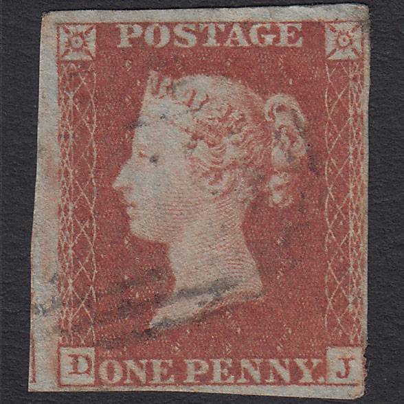 GB QV 1841 1d Red-brown (Plate 119) SG8-B1(1) DJ GU nr 4M Light Cancel
