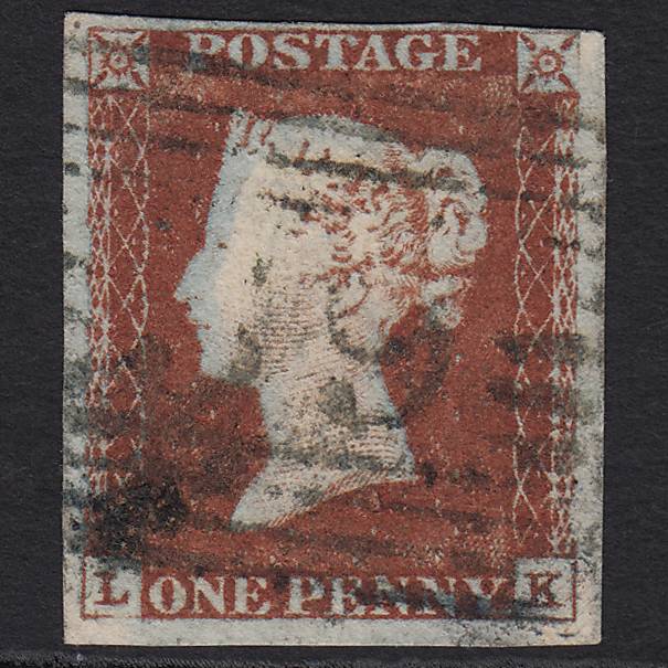 GB QV 1841 1d Red-brown (Plate 71) SG8-B1(1) LK FU 4M Imperf Beauly 39
