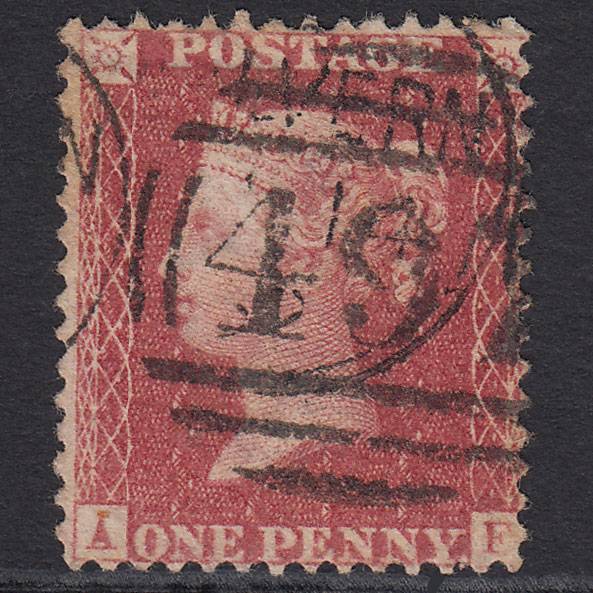 GB QV 1857 1d (Plate 56) SG40-C10(1) AF GU Missing Imprimatur Malvern 497