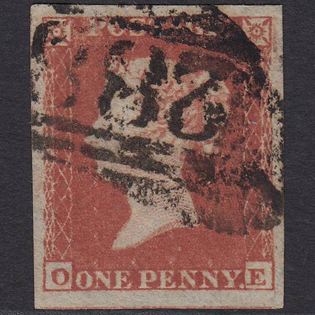GB QV 1841 1d (Plate 138) SG8-B2(1) OE FU 4 Good Margins Fakenham 288