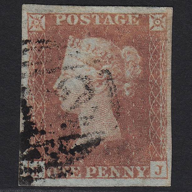 GB QV 1841 1d Red-brown (Plate 119) SG8-B1(1) PJ GU 4M Imperf