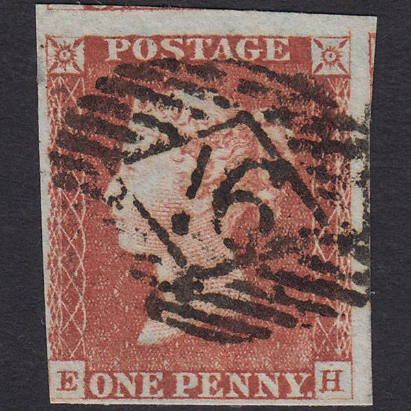 GB QV 1841 1d Red-brown (Plate 64) SG8-B1(1) EH GU nr 4M London IS 16