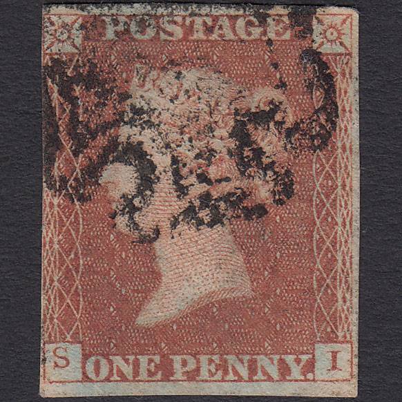 GB QV 1841 1d Red-brown (Plate 22) SG8-B1(1) SI GU nr 4 Margins MX