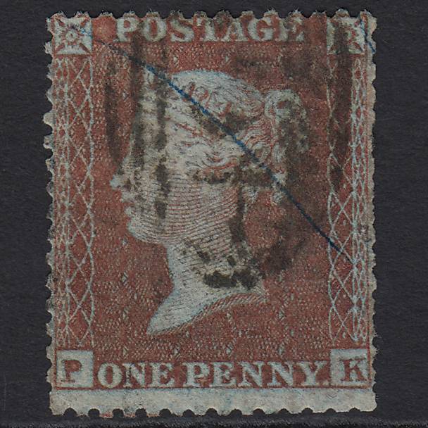 GB QV 1855 1d Red-brown (Plate 3) SG24-C3(1) PK PU
