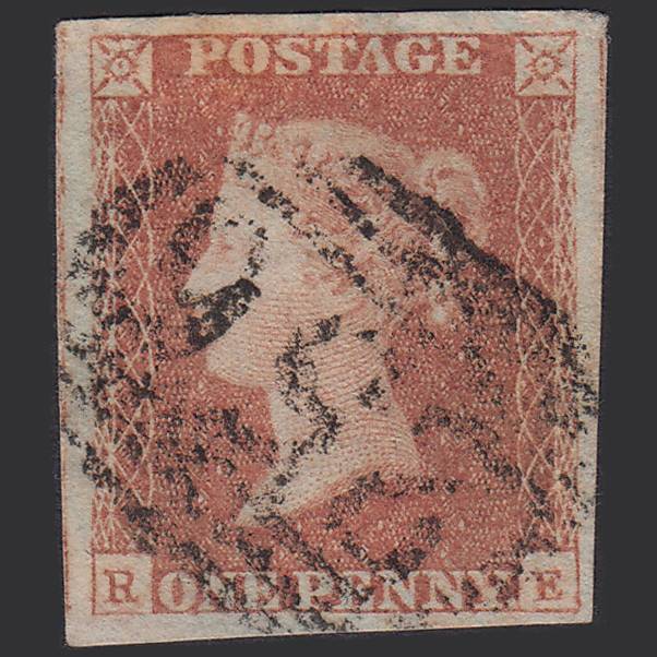 GB QV 1841 1d (Plate 88) SG8-B1(1) RE GU 4 Good Margins Dorchester 256