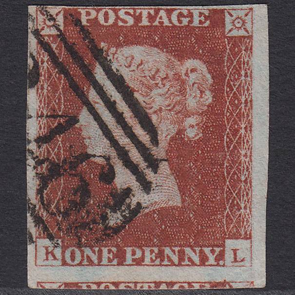 GB QV 1841 1d (Plate 46) SG10-B1(4) KL FU 4 Good to Huge Margins