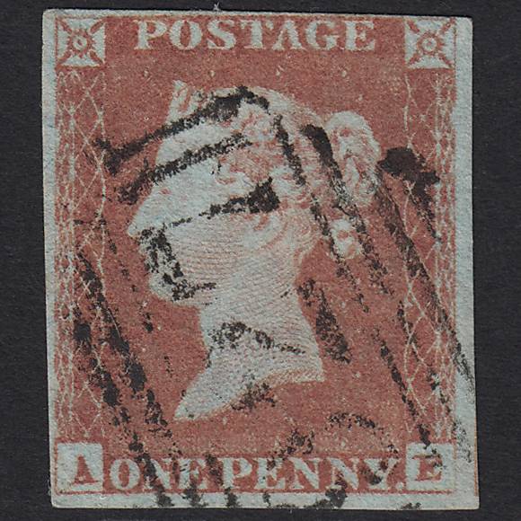 GB QV 1841 1d Pl 66 SG8-B1(1) AE FU Yarmouth 927 nr 4M Missing Imprimatur