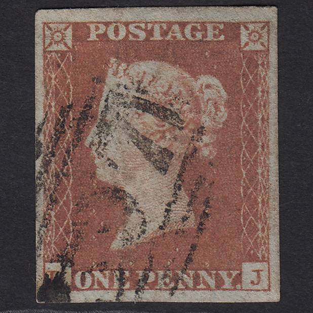 GB QV 1841 1d Red-brown (Plate 97) SG8-B1(1) LJ FU 4M Imperf