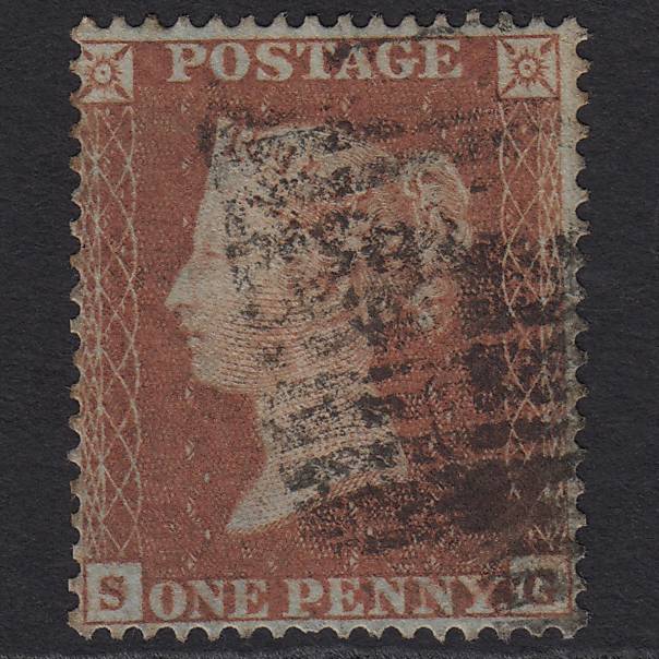 GB QV 1854 1d (Plate 179) SG17-C1(1) SG GU Missing Imprimatur Scotland