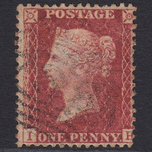 GB QV 1857 1d Rose-red (Plate 27) SG40-C10(1) IH GU