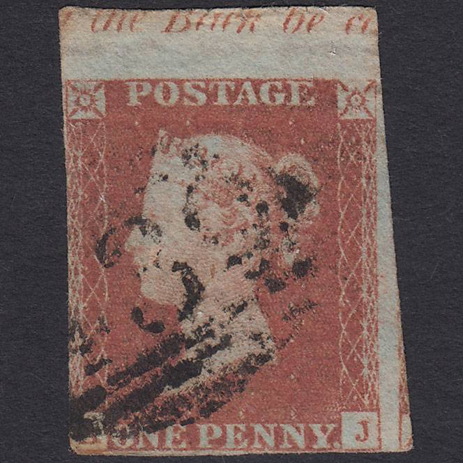 GB QV 1841 1d Red-brown (Plate 88) SG8-B1(1) AJ GU Marginal