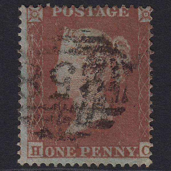 GB QV 1854 1d Red-brown (Plate 172) SG17-C1(1) HC FU Dover 258