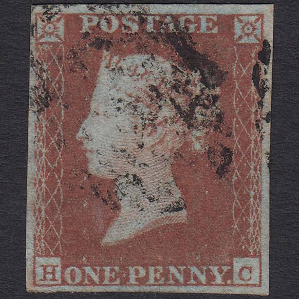 GB QV 1841 1d Red-brown (Plate 103) SG8-B1(1) FU