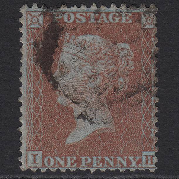 GB QV 1855 1d Red-brown (Plate 10) SGC6(1) IH GU