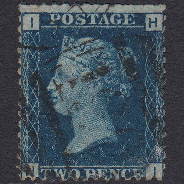 GB QV 1869 2d Blue (Plate 15) SG46-G3 Hi