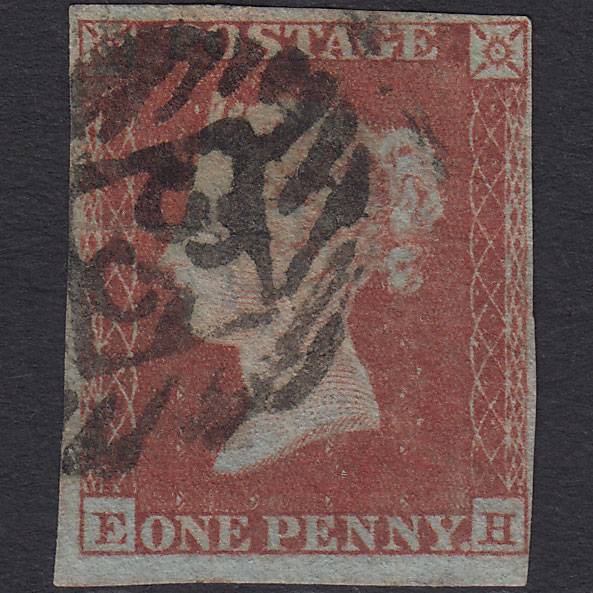GB QV 1841 1d Red-brown (Plate 151) SG8-B2(1) EH GU 4 Margins London IS 35