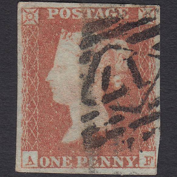 GB QV 1841 1d (Plate 94) SG8-B1(1) AF FU Missing Imprimatur London IS 17