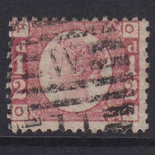 GB QV 1870 1/2d Rose Plate 3 SG49-G4 OP FU London D&S W11