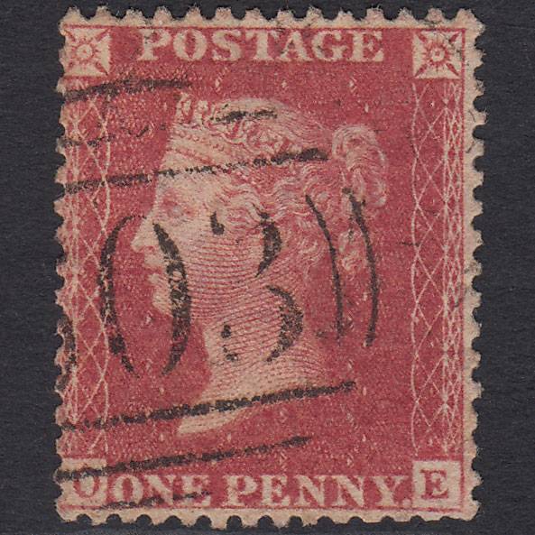 GB QV 1857 1d Rose-red (Plate 48) SG40-C10(1) OE FU Oxford 603
