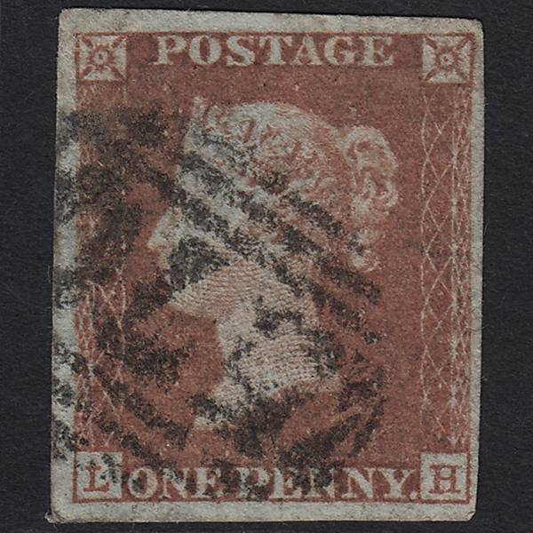 GB QV 1841 1d Red-brown (Plate 101) SG8-B1(1) LH GU Northampton 570 4M