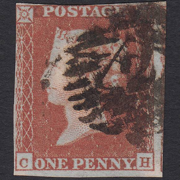 GB QV 1841 1d (Plate 122) SG8-B1(1) Ivory Head CH GU nr 4M London IS 2
