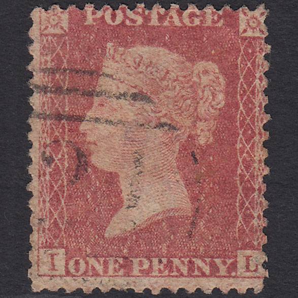 GB QV 1857 1d Rose-red (Plate 68) SG40-C10(1) IL GU Missing Imprimatur